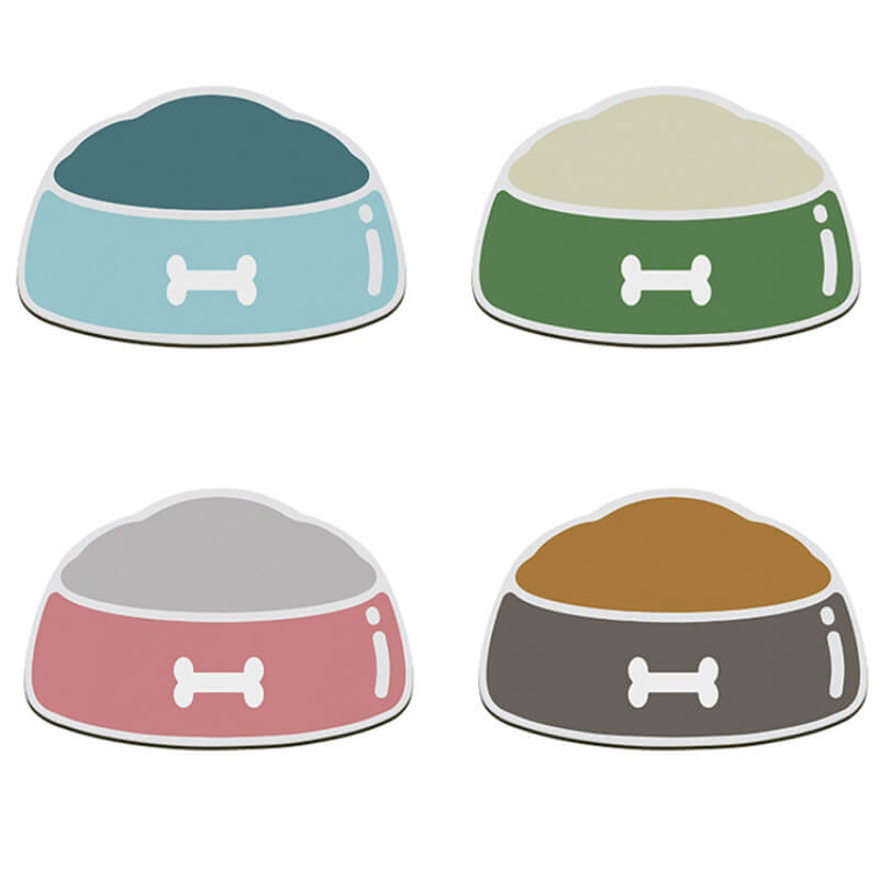 Alfombrilla absorbente de secado rápido y antideslizante para alimentación de mascotas