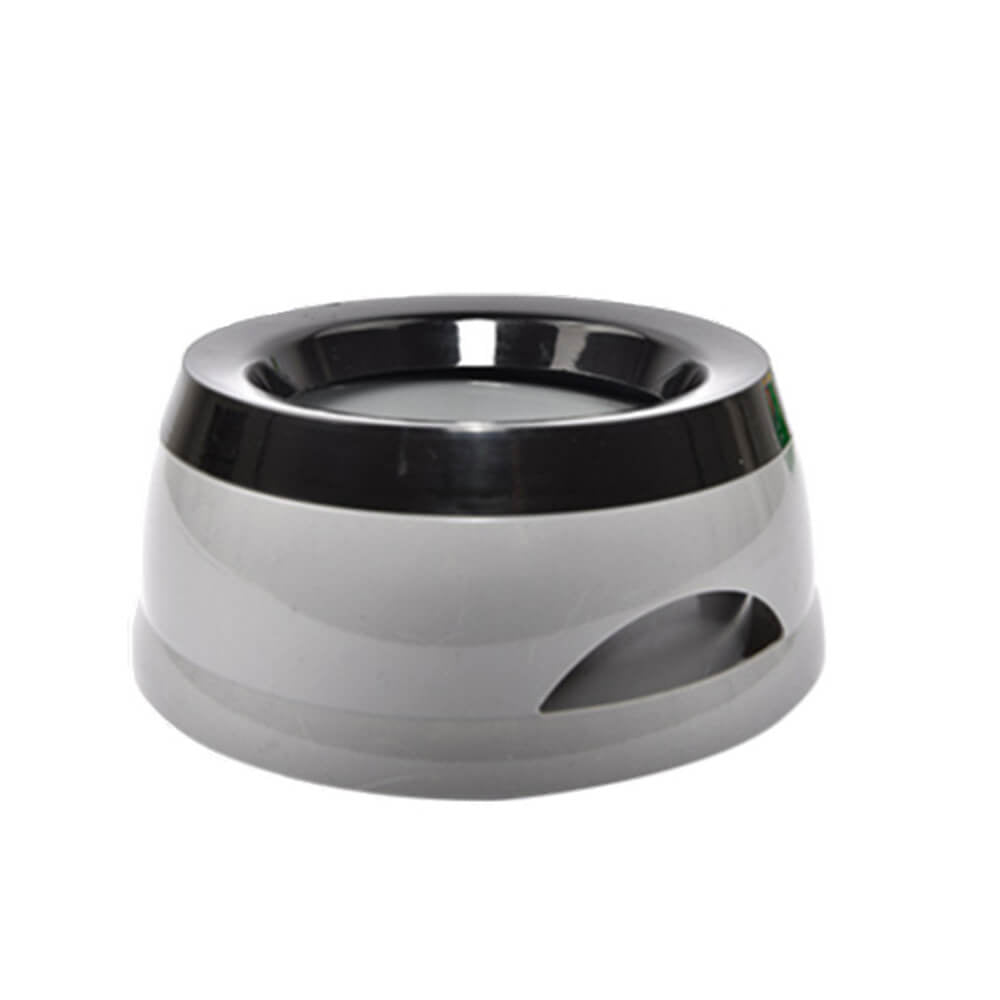 Bebedero para perros antiderrame para viaje en vehículo con disco flotante