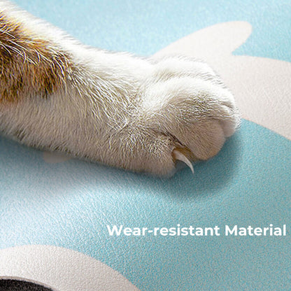Alfombrilla absorbente de secado rápido y antideslizante para alimentación de mascotas