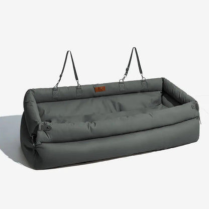 Asiento Elevado Deluxe Grande para Perros en Cuero Sintético – Explorer edition - KNICHE
