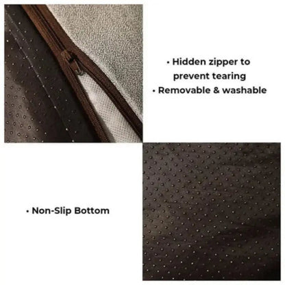 Cama Grande y Gruesa para Perros Resistente a Arañazos con Protección de la Columna - KNICHE