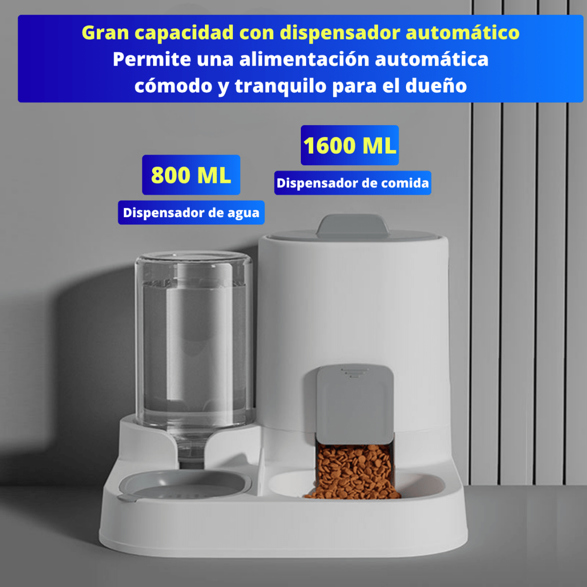 Comedero y bebedero automático 2 en 1 - KNICHE