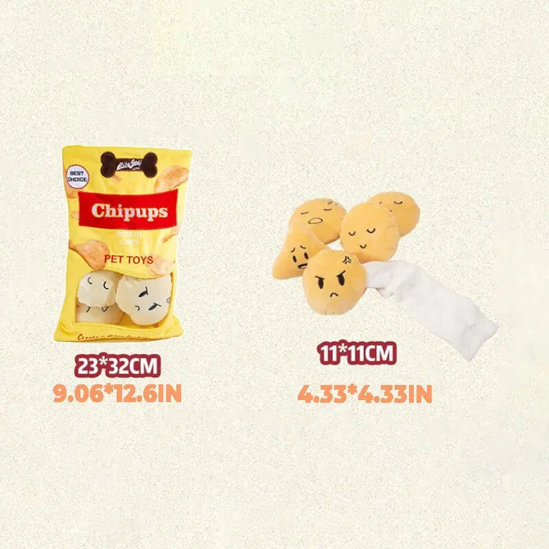 Patatas Fritas y Hamburguesa con Chirrido - KNICHE