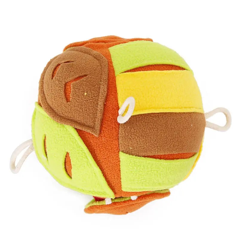 Pelota Hoja Interactiva con Puzzle, Chirrido y Dispensador de Premios - KNICHE