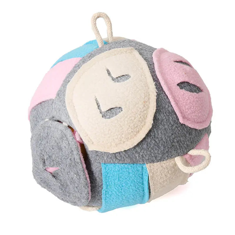 Pelota Hoja Interactiva con Puzzle, Chirrido y Dispensador de Premios - KNICHE