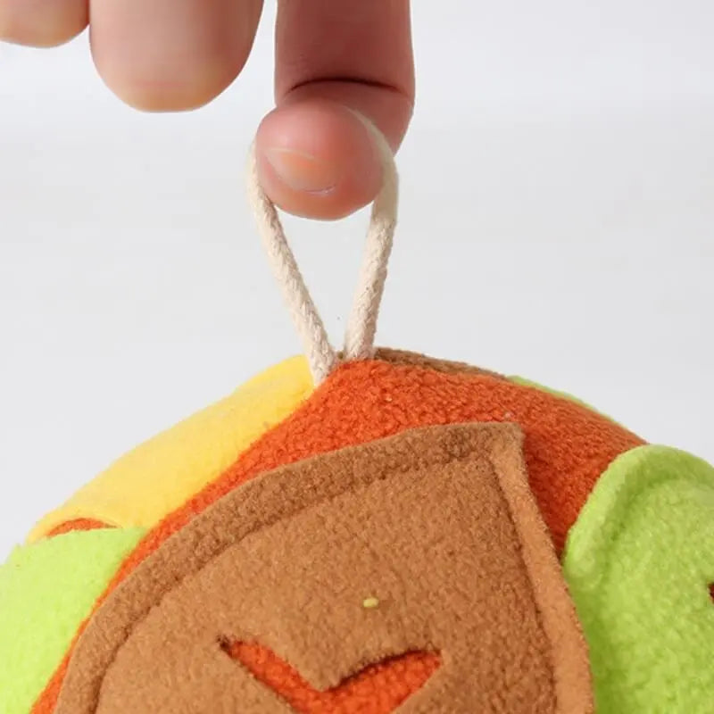 Pelota Hoja Interactiva con Puzzle, Chirrido y Dispensador de Premios - KNICHE